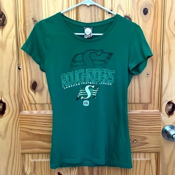 Sogo Sports Saskatchewan Roughriders CFL Football Tee - Picture 1 of 5